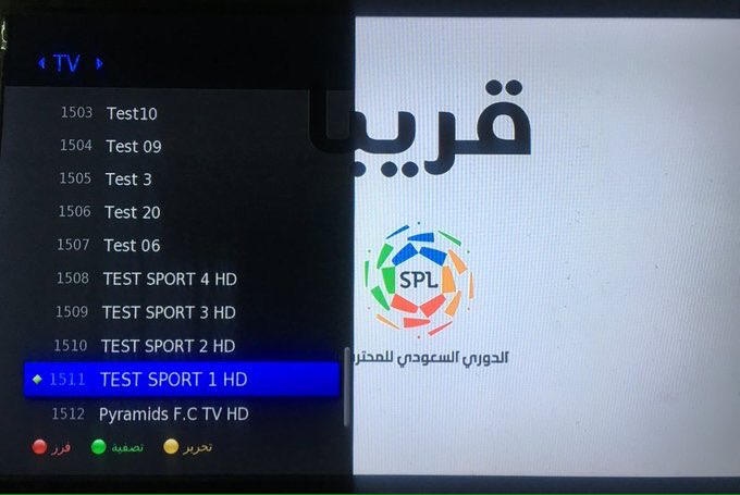 ترددات قنوات دوري بلس