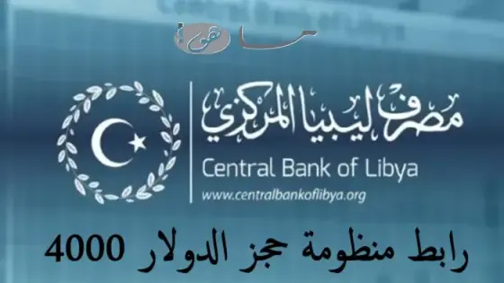 رابط منظومة حجز الدولار 4000