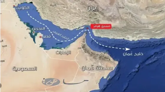 أين يوجد مضيق هرمز