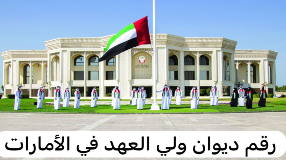 رقم ديوان الشيخ محمد بن زايد