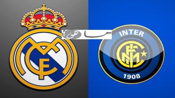 ريال مدريد وانتر ميلان