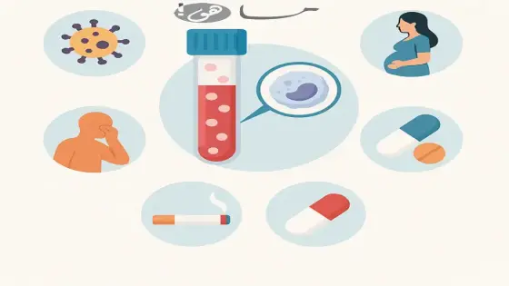 سبب ارتفاع كريات الدم البيضاء