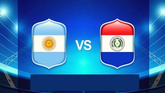 مباراة الارجنتين والباراغواي