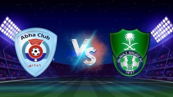 مباراة الاهلي وابها